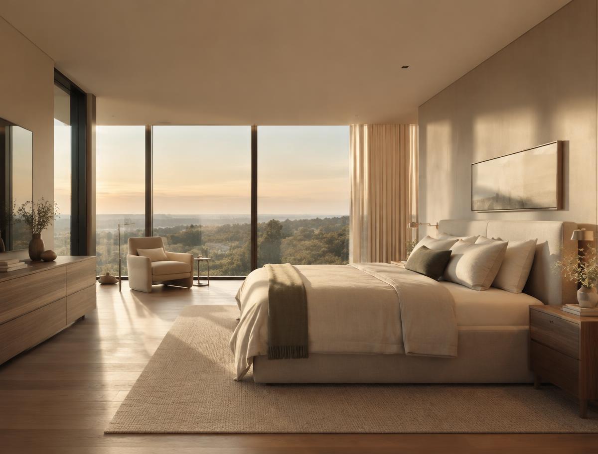 Illustrative bedroom